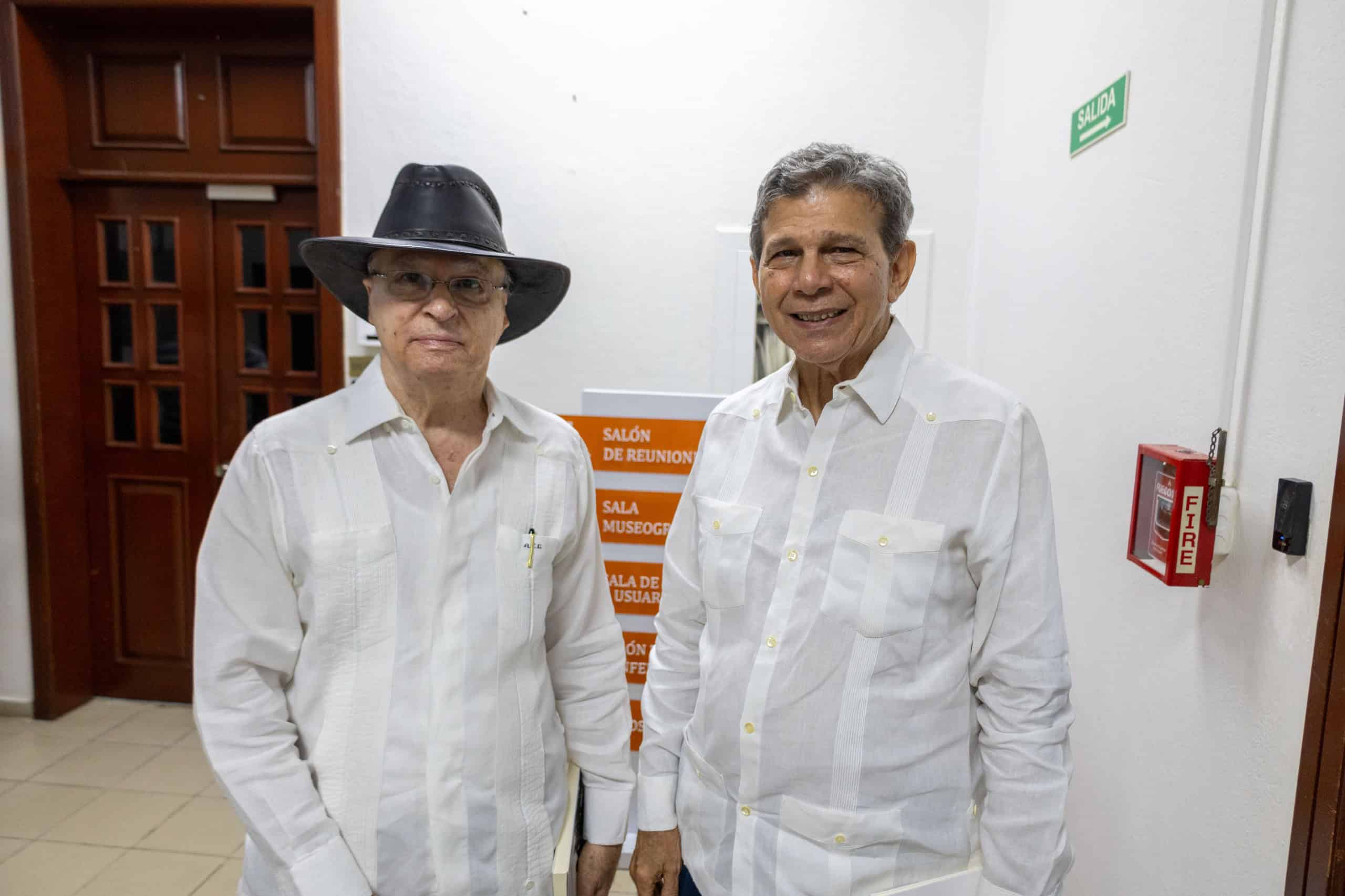 Amín Canaán Gómez y Hugo Bueno Pascal.