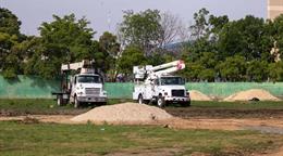 Dos plays del Centro Olímpico siguen en reparación, luego de Santo Domingo 2026