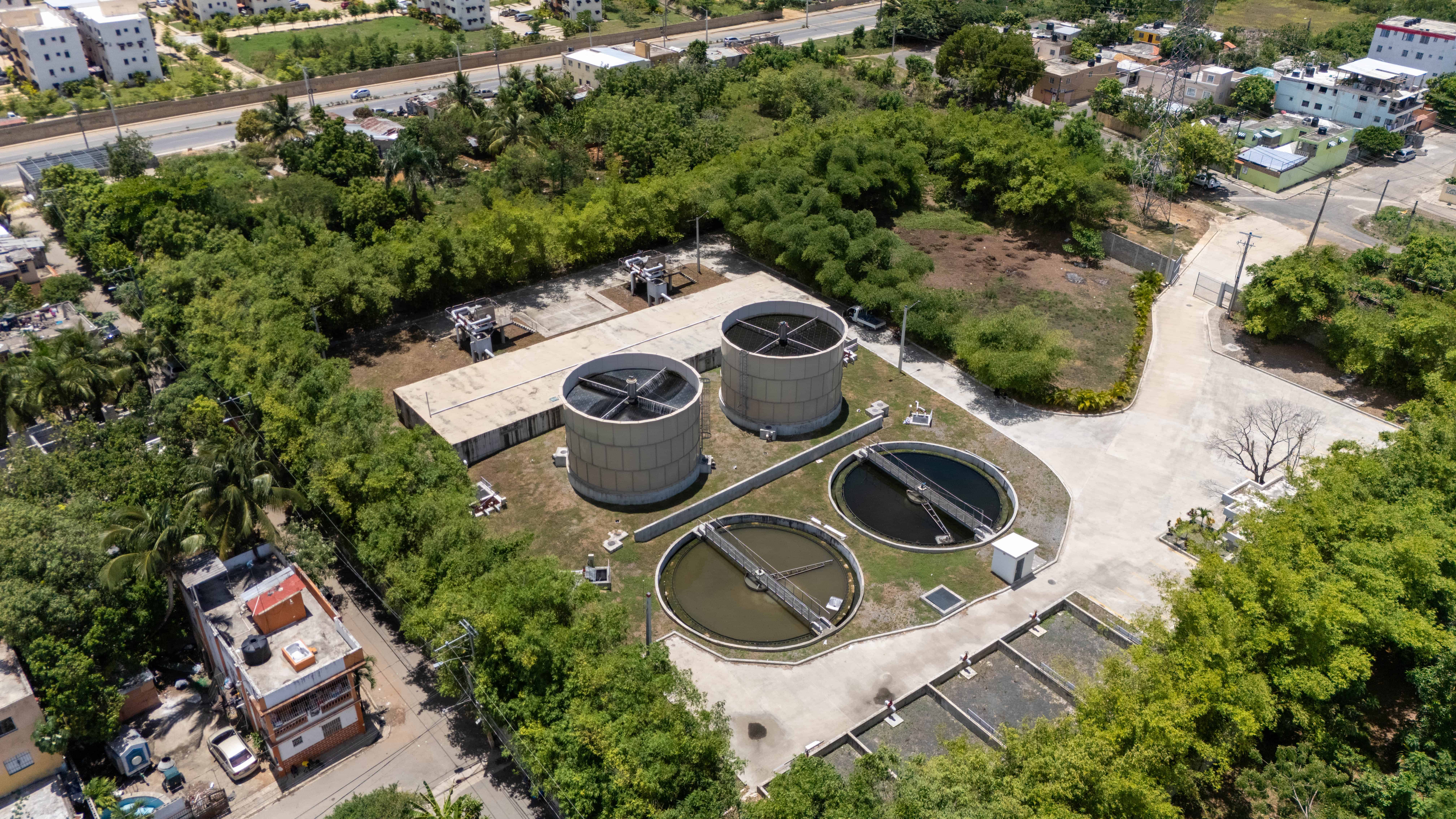 Planta de tratamiento Prado de la Caña, Santo Domingo Este.