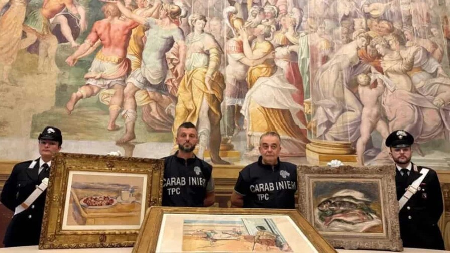 Recuperan tres obras de Renoir, Matisse y Cézanne robadas de colección privada en Italia