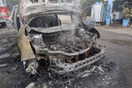 Yipeta con más de 15 haitianos se incendia en Dajabón; conductor y pasajeros huyen