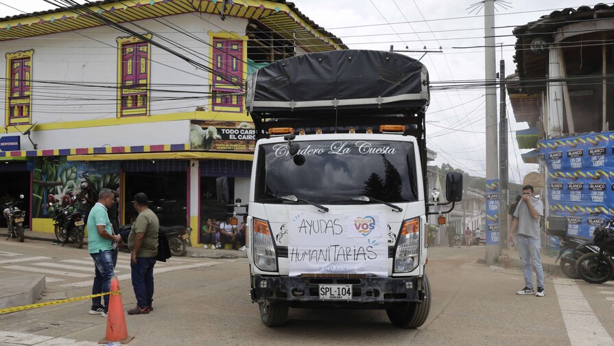 EE. UU. envía diez toneladas de ayuda para los damnificados por el terremoto en Colombia
