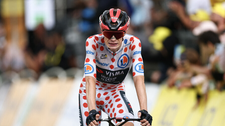 Vingegaard da por acabada su temporada tras su caída en el Tour de Francia