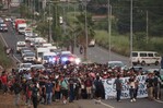 Unos 800 migrantes salen en caravana desde el sur de México hacia la capital Unos 800 migrantes salen en caravana desde el sur de México hacia la capital