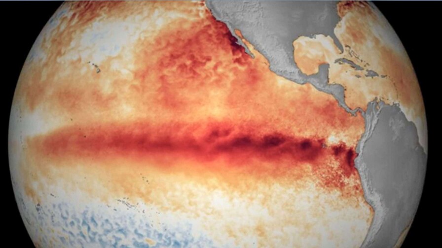 El Niño podría alcanzar una  fuerte intensidad este 2026