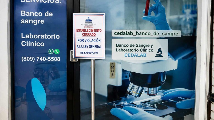 Salud Pública clausura banco de sangre en SDE por violación a las normas sanitarias