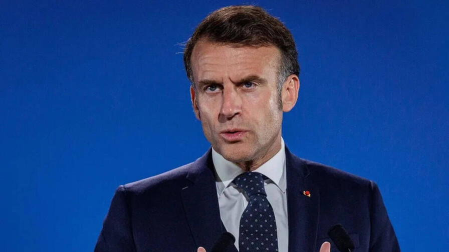 El presidente de Francia anuncia envío de misiles interceptores a Ucrania