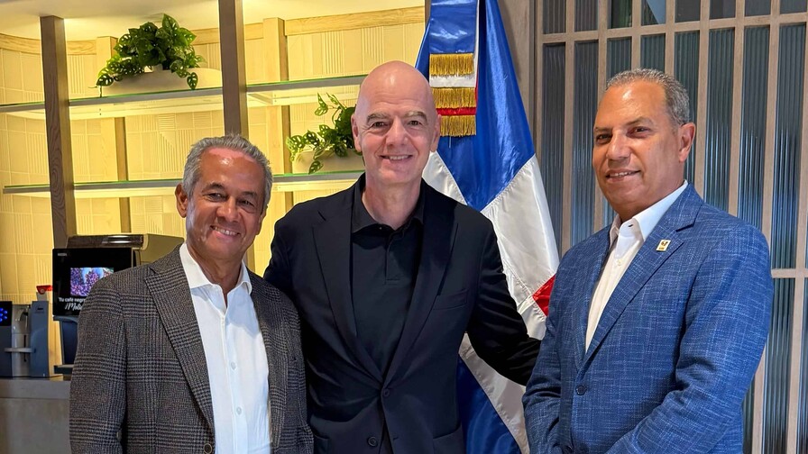 ¿A qué vino Infantino a República Dominicana? Esto hizo durante su visita