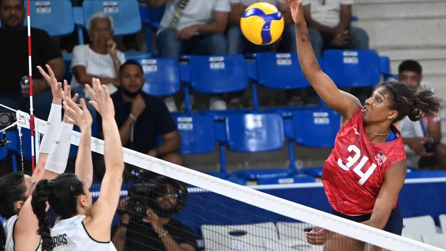 Estados Unidos mantiene el invicto y México cae por segunda ocasión en el Norceca
