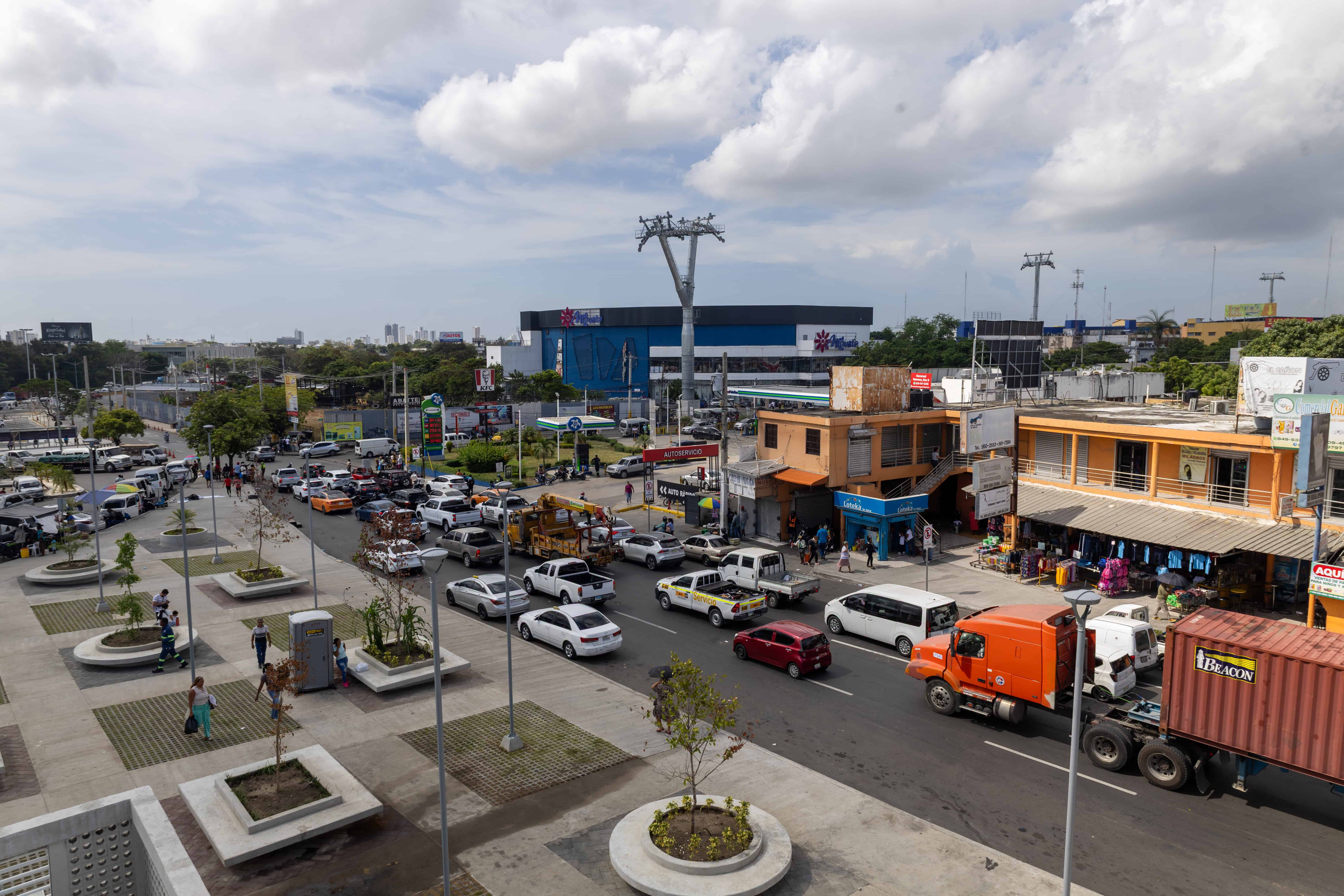 Kilómetro 9 de la autopista Duarte.