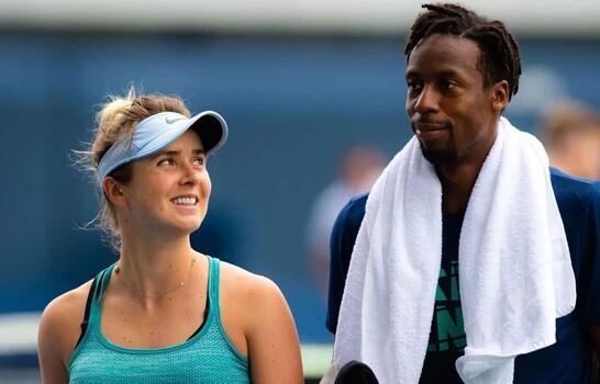Monfils y Svitolina a semifinales del dobles mixto del US Open; Djokovic y Sabalenka eliminados