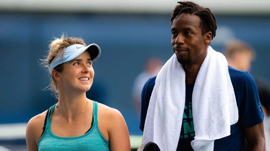 Monfils y Svitolina a semifinales del dobles mixto del US Open; Djokovic y Sabalenka eliminados