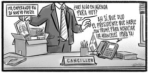 Caricatura de Noticiero Poteleche 27 agosto 2026