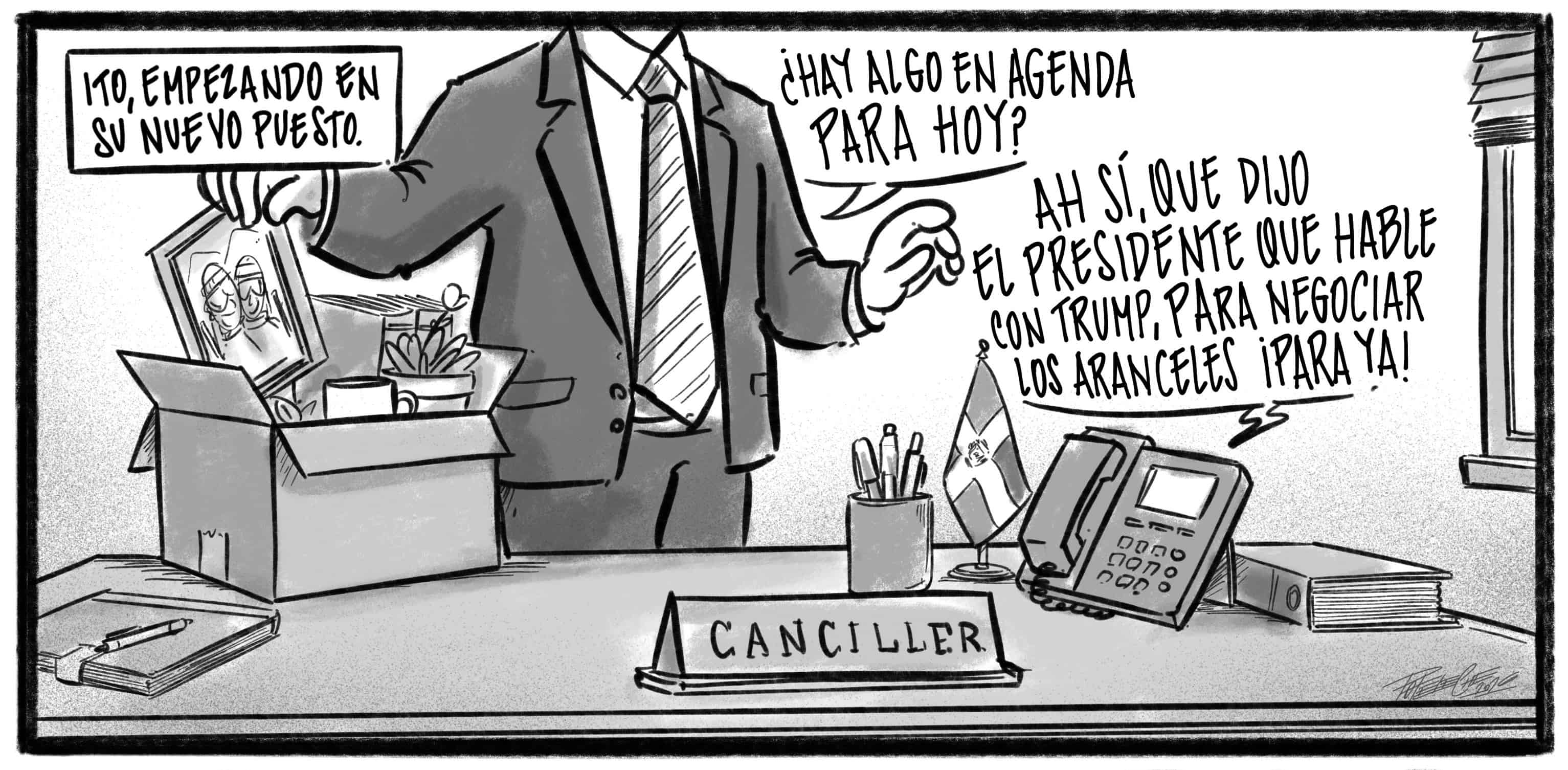 Caricatura de Noticiero Poteleche 27 agosto 2026