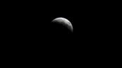 Así se vio el eclipse lunar sobre Santo Domingo