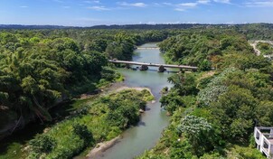 El río Haina pierde caudal ante la sequía que afecta al Gran Santo Domingo
