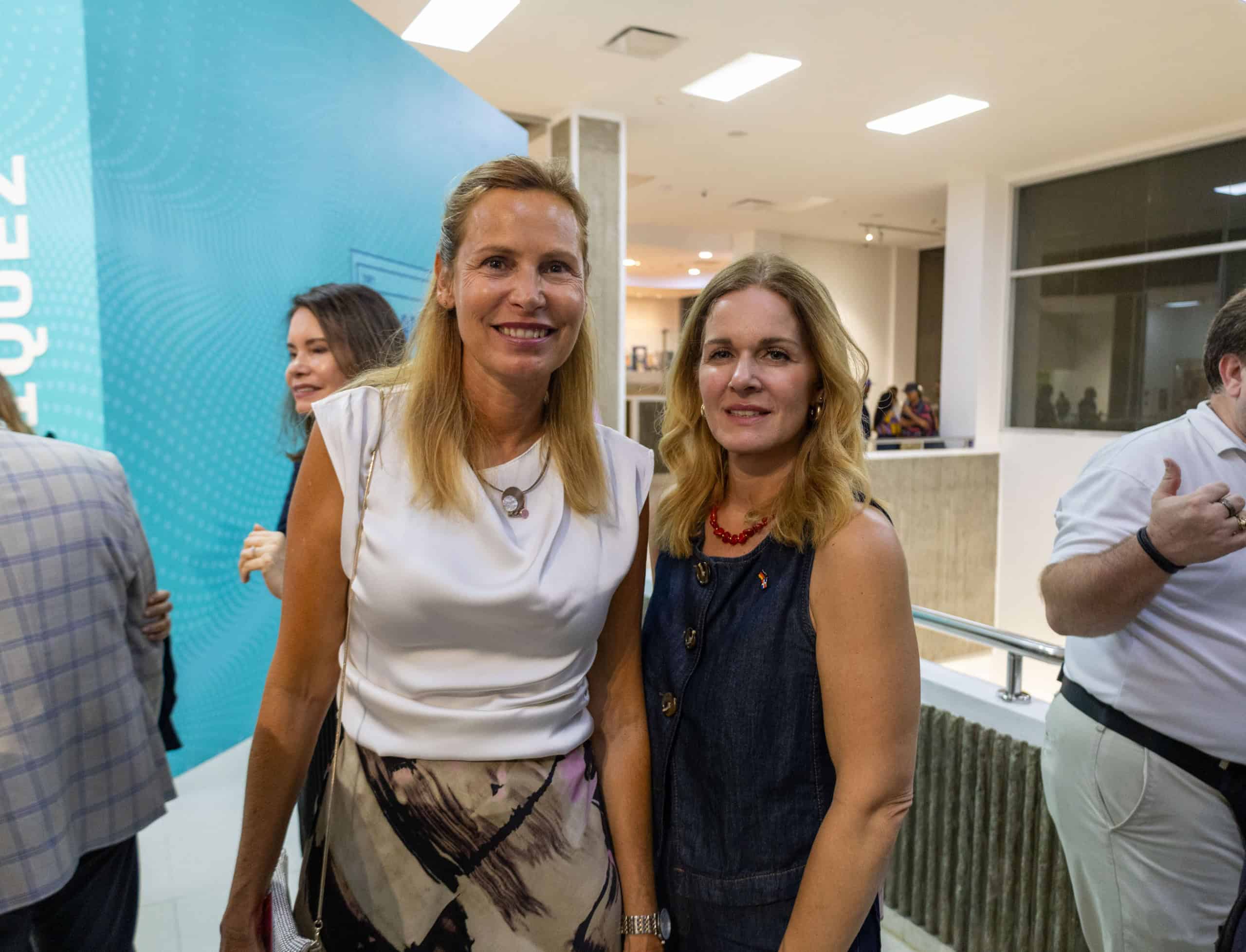 Valeria Pocaterra y&nbsp;Maike Friedrichsen.