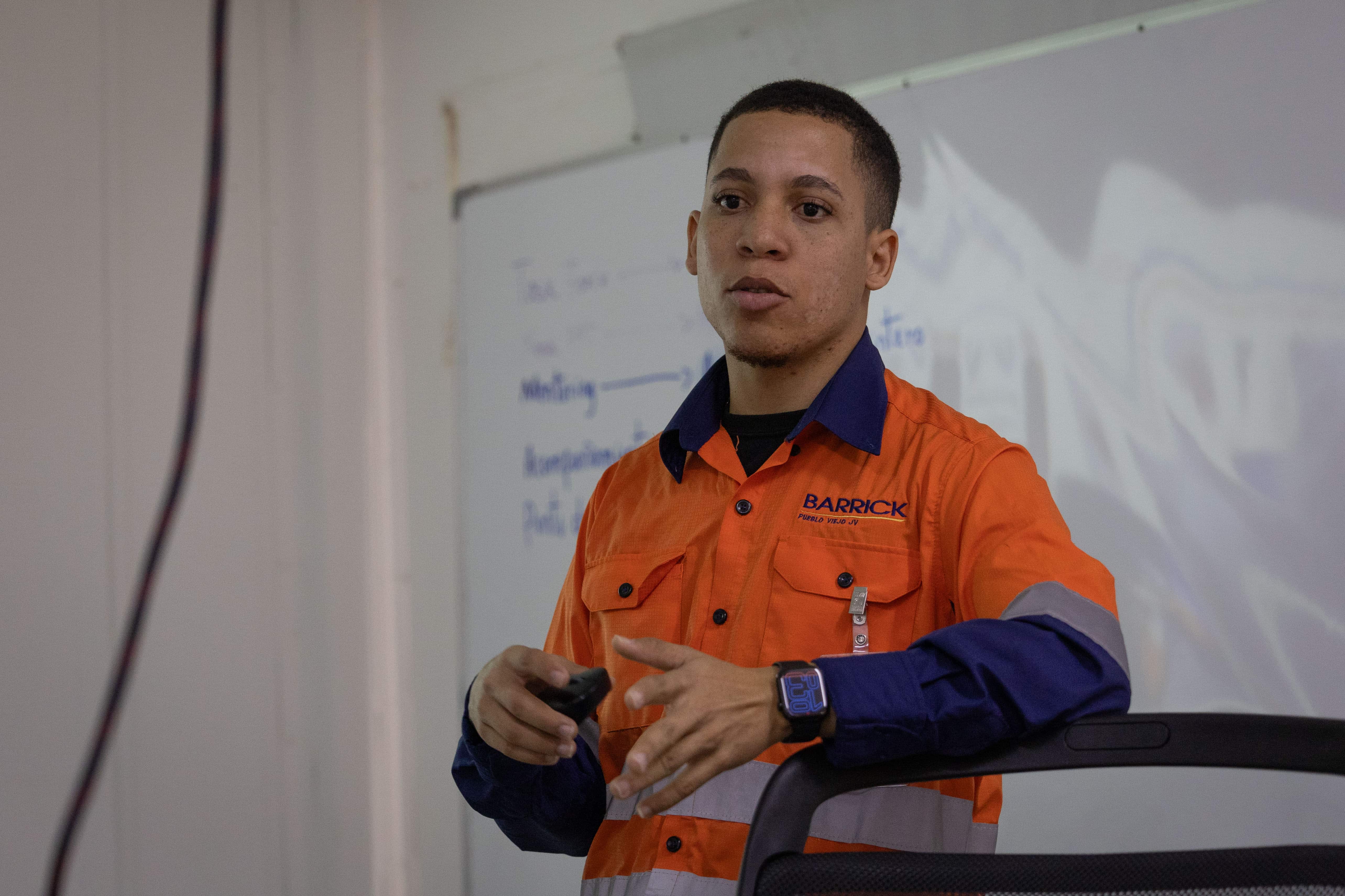 Yeishon Adames, especialista ambiental. 