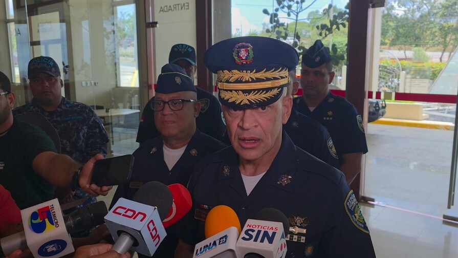 El director de la Policía Nacional recorre el Cibao