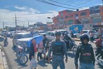Hombre choca a una mujer y luego hiere de un disparo a motorista en Santo Domingo Este Hombre choca a una mujer y luego hiere de un disparo a motorista en Santo Domingo Este