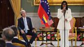 Delcy Rodríguez espera que acuerdo petrolero beneficie a pueblo de EE. UU. y defiende alianza