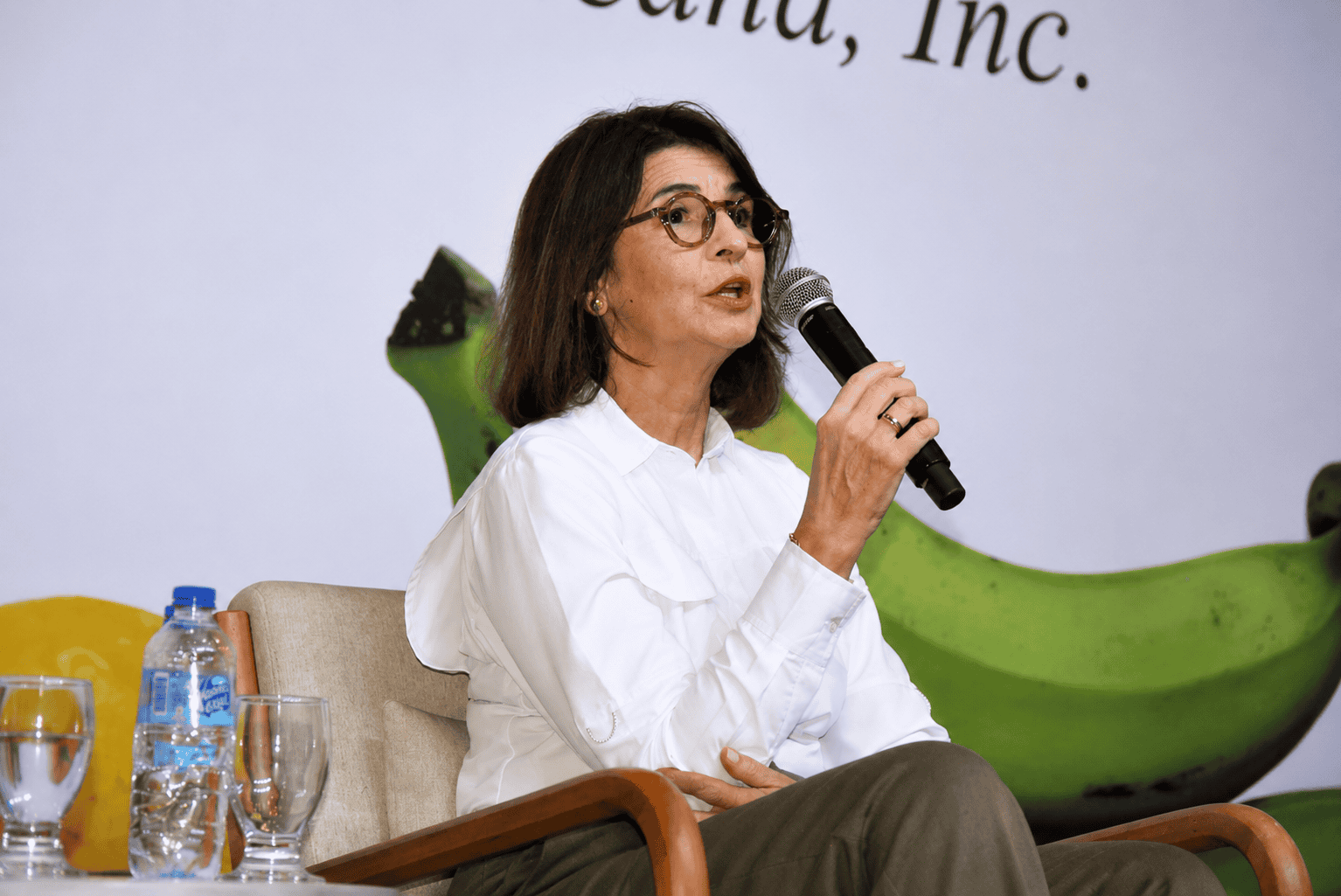 Mercedes Ramos, presidenta del Consejo de Grupo Ramos, este 3 de septiembre de 2026 en el XXVIII Encuentro Nacional de Líderes del Sector Agropecuario.