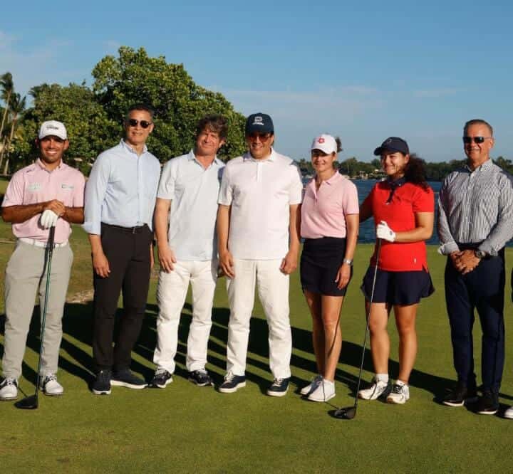 David Collado acompaña a la legendaria golfista Lorena Ochoa a su primera visita a Casa de Campo