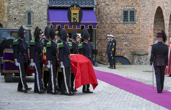 Harald V recibe sepultura en el Castillo de Akershus en una ceremonia privada