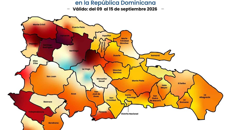 RD seguirá bajo calor severo a extremo: Mao llegó a coquetear con los 40 grados