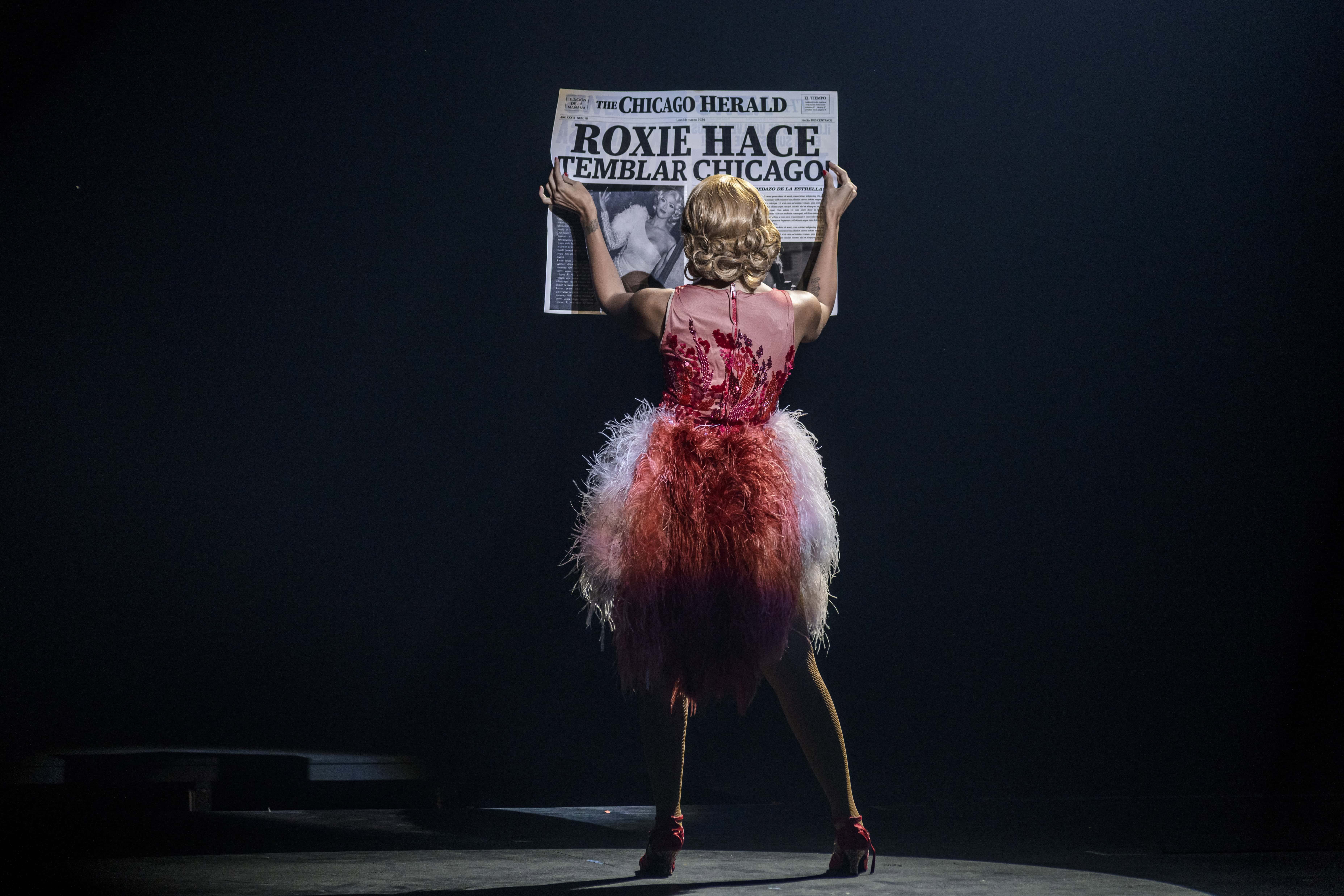 Escena de “Chicago: el musical” en el Teatro Nacional.