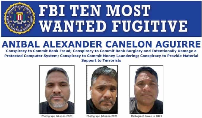 Capturan en Venezuela al último prófugo de la lista de los diez más buscados del FBI