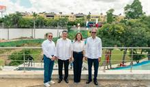 Banco Popular y Alcaldía del Distrito Nacional supervisan trabajos en el parque Núñez de Cáceres
