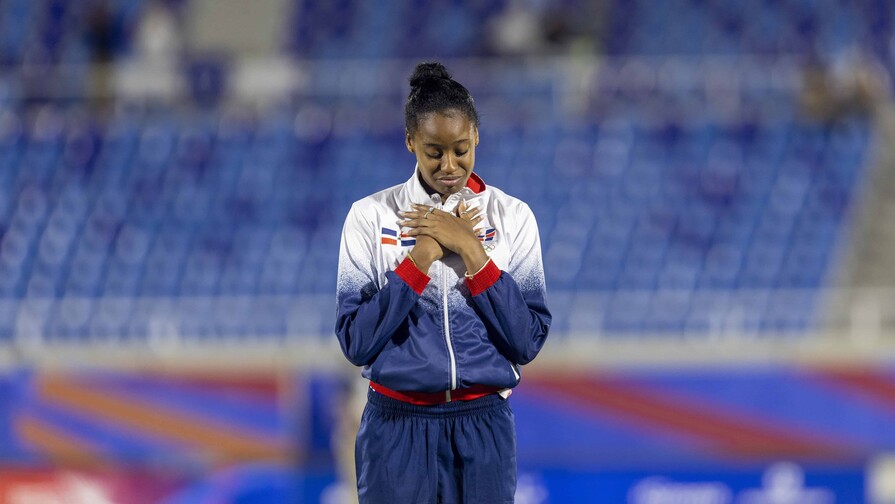 Pese a los momentos difíciles, la saltadora Evelina Minaya mira hacia los Panamericanos de 2027 Pese a los momentos difíciles, la saltadora Evelina Minaya mira hacia los Panamericanos de 2027