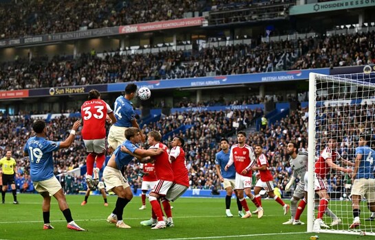 El Brighton pone fin al invicto del Arsenal con una goleada histórica