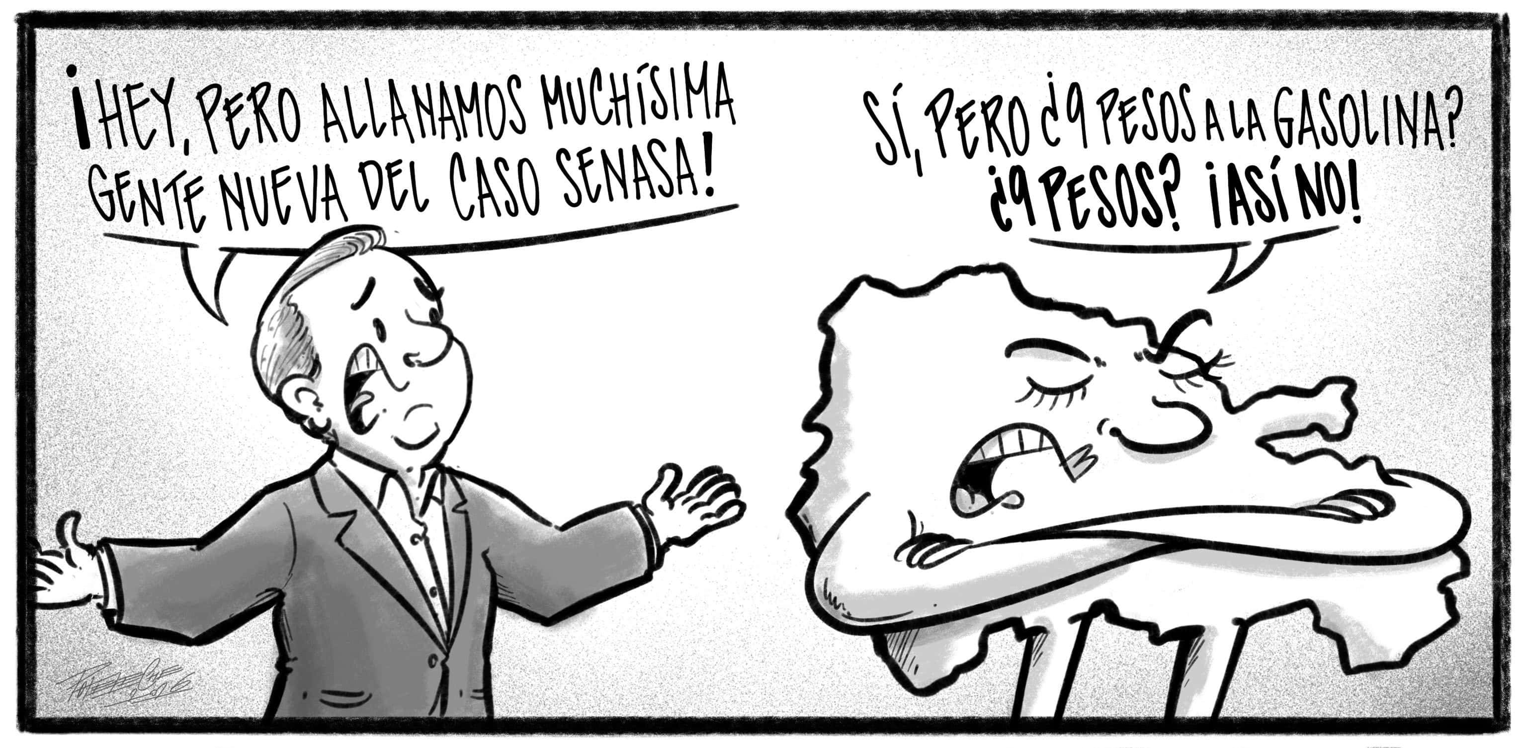 Caricatura de Noticiero Poteleche 19 septiembre 2026
