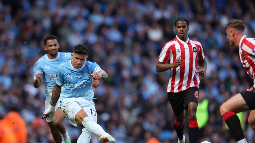 Enzo Fernández se estrena en fiesta de goles del City, líder de la Premier League Enzo Fernández se estrena en fiesta de goles del City, líder de la Premier League