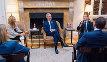 Abinader presenta a empresarios internacionales oportunidades de inversión en RD