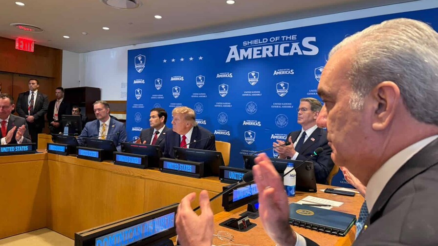 Abinader participa en encuentro de “Escudo de las Américas” encabezado por Trump