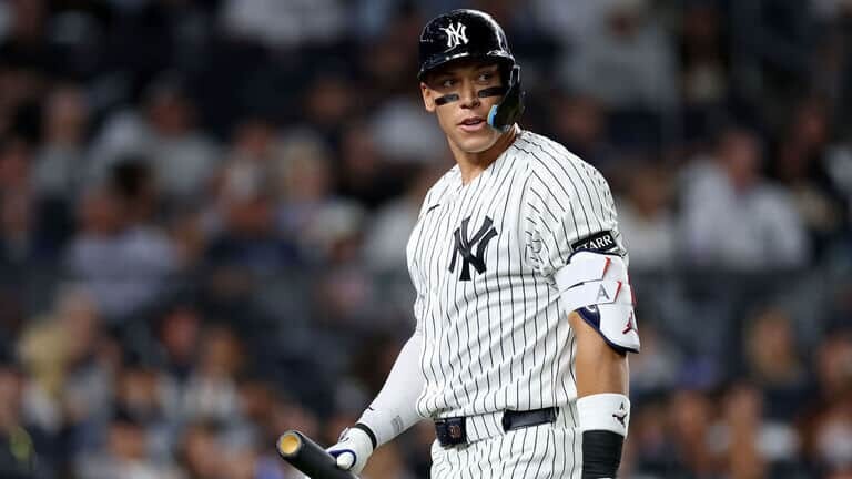 Aaron Judge no está en los planes de los Yanquis para la ronda de comodín