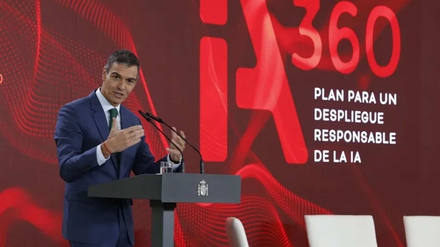 Sánchez reclama una alianza global para una IA responsable frente a los tecno-oligarcas