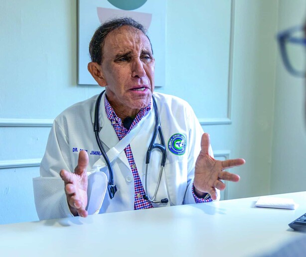 El nuevo sueño de Cruz Jiminián: un hospital para que los pobres mueran dignamente El nuevo sueño de Cruz Jiminián: un hospital para que los pobres mueran dignamente