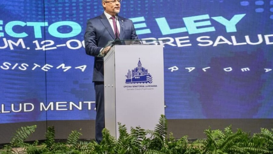 Eduard Espíritusanto, senador de La Romana, presenta su segundo informe de gestión