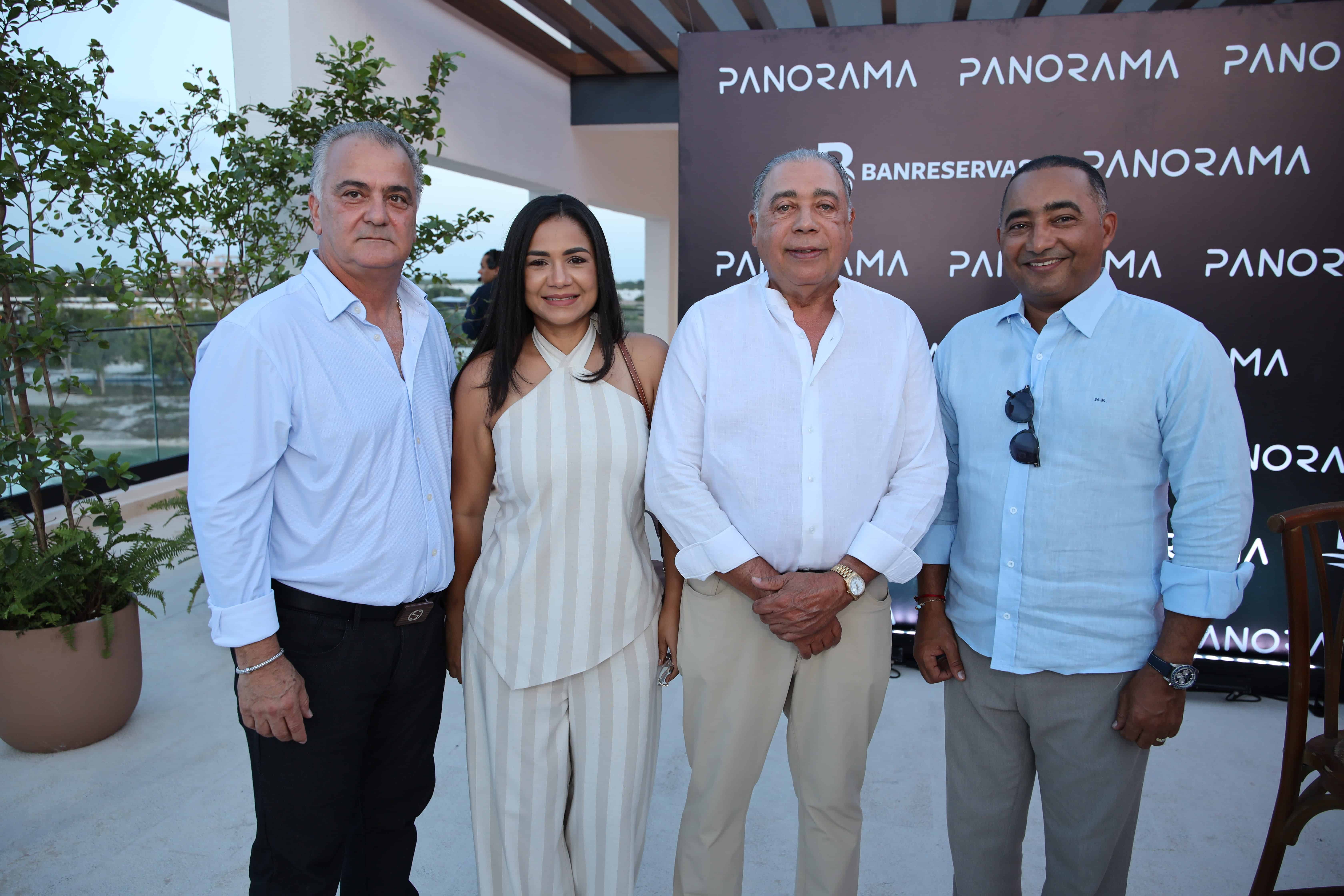 Jorge Chaban, Mildred Gonzalez, Fermin Acosta, Ramón Ramirez (Alcalde Bávaro)