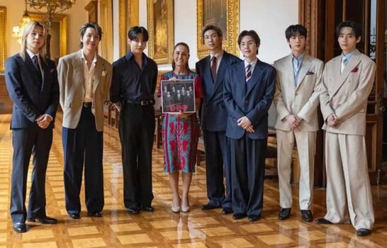 Claudia Sheinbaum confirma el regreso de BTS a México en 2027