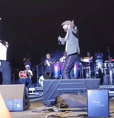 Un lesionado en el concierto de Ramón Orlando tras activarse un cañón de confeti