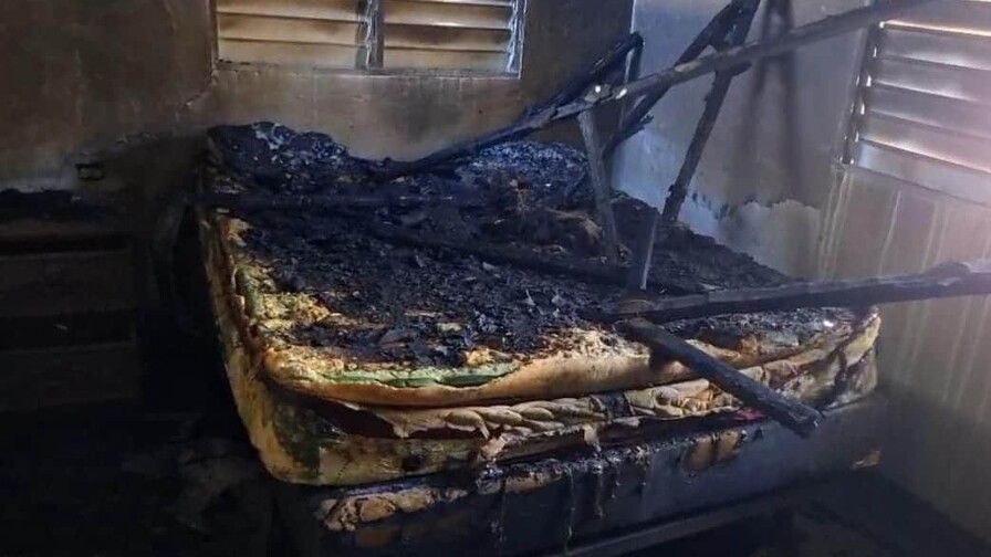 Anciano de 95 años muere carbonizado durante incendio en su vivienda en Espaillat