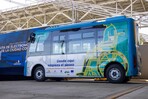 La Ciudad Colonial contará con cinco autobuses eléctricos para mejorar la movilidad en la zona