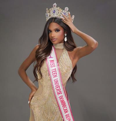 Talisa Justiniano, hija de José Alberto “El Canario”, representará a RD en Miss Teen Universe 2026