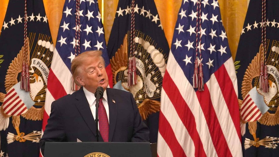 Trump atribuye a fake news el revuelo por sus palabras sobre destrucción de Los Ángeles Trump atribuye a fake news el revuelo por sus palabras sobre destrucción de Los Ángeles