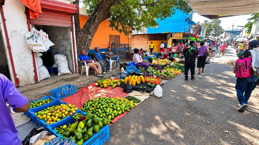 Mercado de Barahona sigue entre insalubridad y desorden; comerciantes reclaman nueva plaza Mercado de Barahona sigue entre insalubridad y desorden; comerciantes reclaman nueva plaza